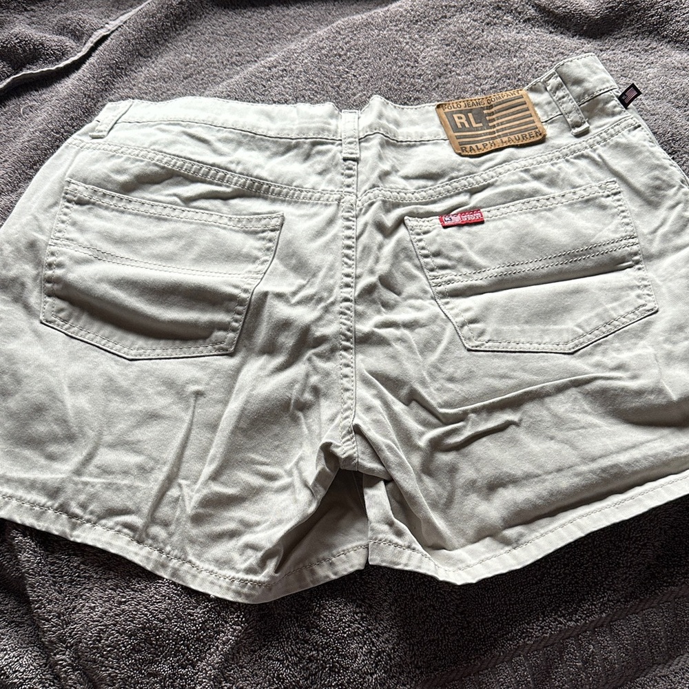Polo by Ralph Lauren Women's Cargo Shorts in Light Tan